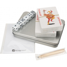 Zestaw do gry w karty i kości MURRAY Schwarzwolf